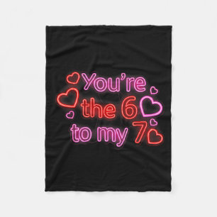 Hello Eighteen Est 2007 Coquette Bow 18th Birthday Fleece Blanket