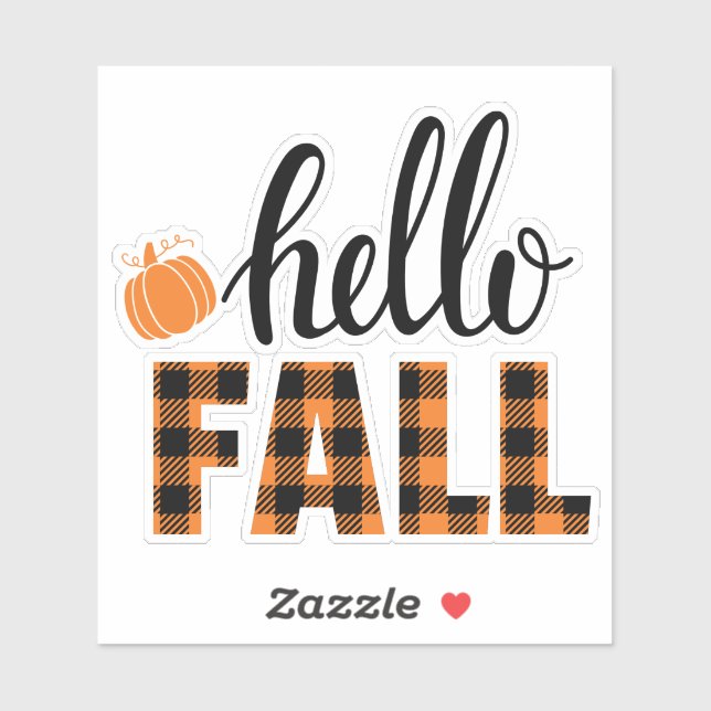 Hello Fall (Sheet)