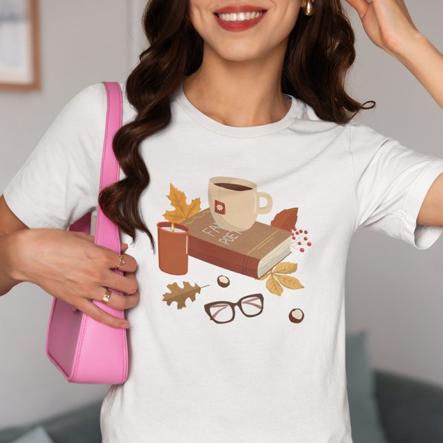 Hello Fall, Autumn Fall Vibes T-Shirt (Creator Uploaded)