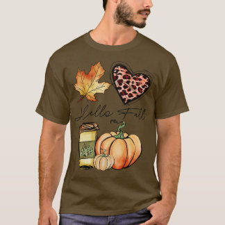 Hello Fall Autumn Season T-Shirt