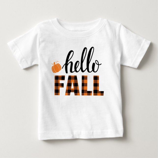 Hello Fall Baby T-Shirt (Front)
