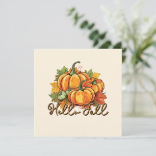 Hello Fall – Cosy Pumpkin Patch