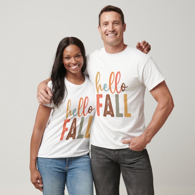 Hello Fall - Fall T-Shirt (Unisex)
