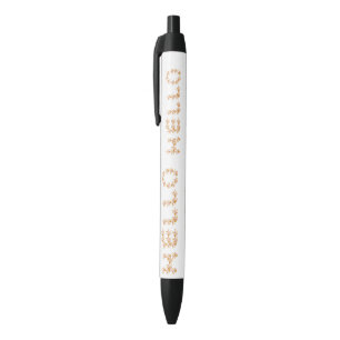 Hello Fall Minimalist Cute    Black Ink Pen