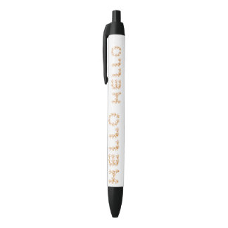 Hello Fall Minimalist Cute    Black Ink Pen