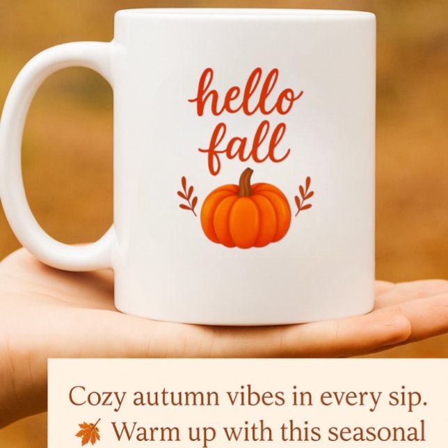 Hello fall mug (Creator Uploaded)