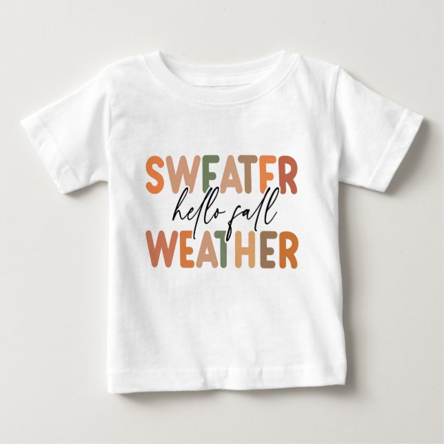 Hello Fall | Sweater Weather (Front)