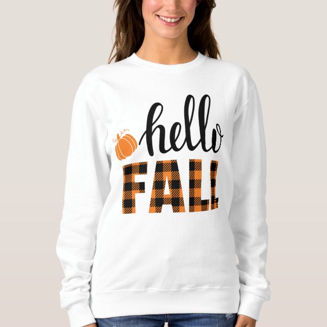 Hello Fall Sweatshirt (Front)