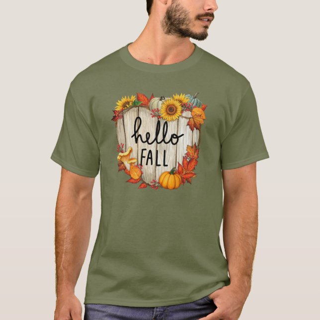 Hello Fall T-Shirt (Front)