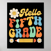 Hello Fifth 5th Grade Byck To School Teachers Kids