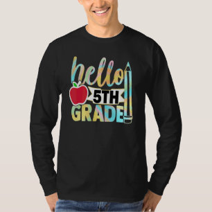 Hello Fifth Grade Team 5th Grade Back To School Cu T-Shirt