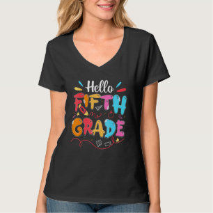 Hello Fifth Grade Team 5th Grade Back To School Te T-Shirt