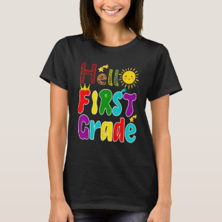 Hello First Grade Back to School T-Shirt