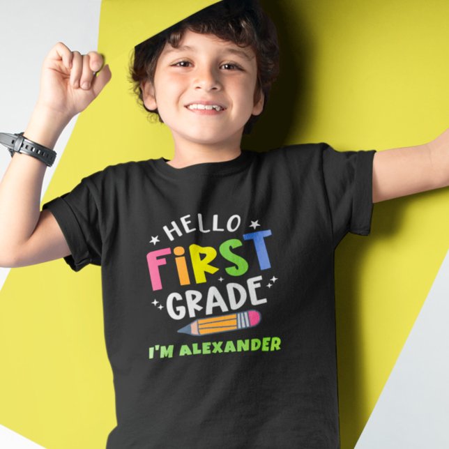 Hello first grade  T-Shirt (Creator Uploaded)