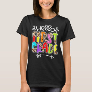 Hello First Grade Team 1st Grade Back To School Te T-Shirt