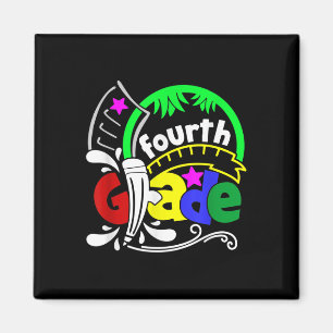 Hello Fourth Grade Funny 4th Grade Back To School Magnet
