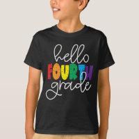Hello Fourth Grade School Teacher Fourth Grade T-S
