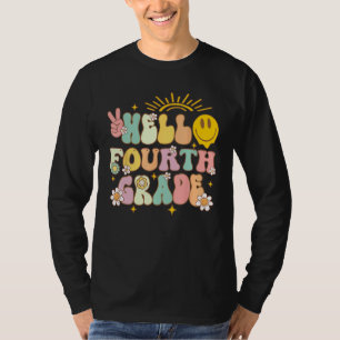 Hello Fourth Grade Team 4th Grade Back To School B T-Shirt