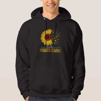 Hello Fourth Grade Team 4th Grade Back To School T Hoodie