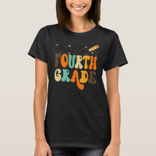 Hello Fourth Grade Team 4th Grade Back To School T T-Shirt