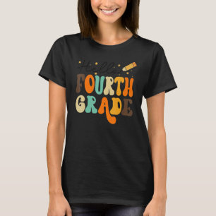 Hello Fourth Grade Team 4th Grade Back To School T T-Shirt