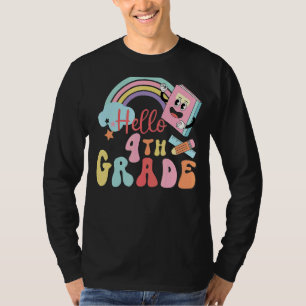 Hello Fourth Grade Team 4th Grade Squad Teacher St T-Shirt