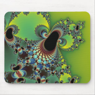Hello - Fractal Mouse Pad