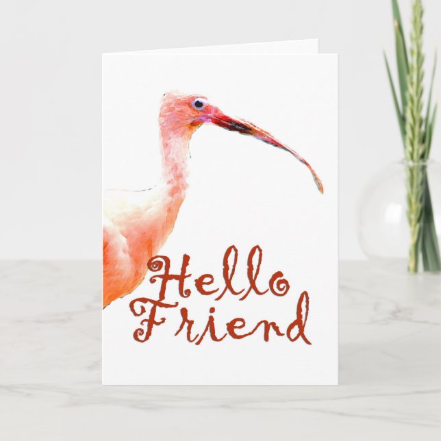 Hello Friend Card (Front)