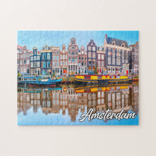 Hello From Beautiful Amsterdam, Netherlands Jigsaw Puzzle