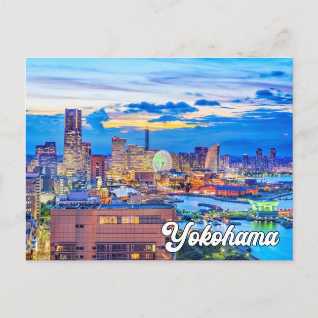 Hello From Beautiful Yokohama, Japan Postcard (Front)