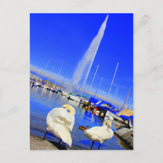 Hello from Geneva Postcard