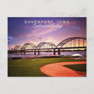 Hello From Iowa Postcard