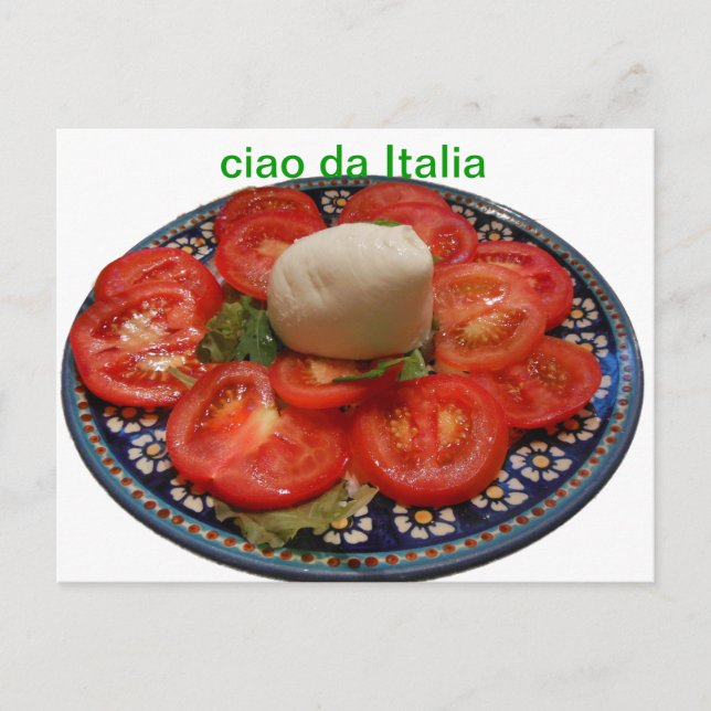 Hello from Italy Postcard (Front)