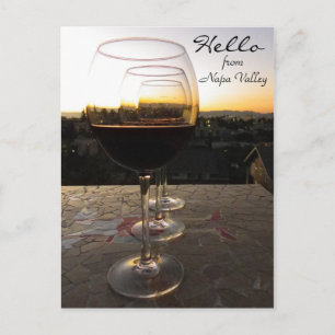 Hello From Napa Valley Postcard! Postcard