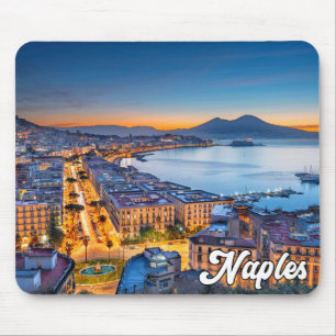 Hello From Naples, Italy Mouse Pad