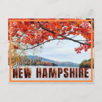 Hello from New Hampshire Newfound Lake in Fall