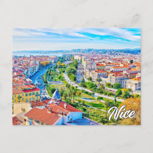 Hello From Nice, France Postcard