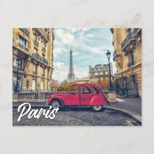Hello From Paris, France Postcard