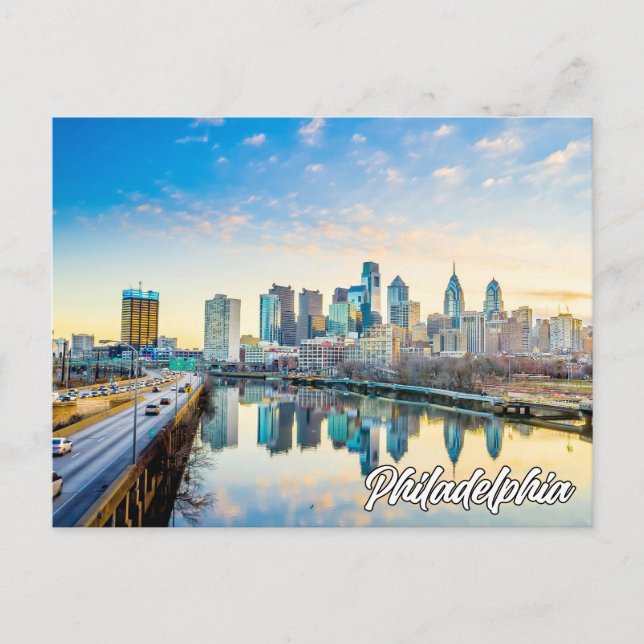 Hello From Philadelphia, Pennsylvania Postcard (Front)
