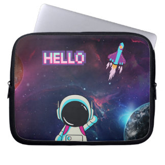 "Hello from Space" Laptop Sleeve