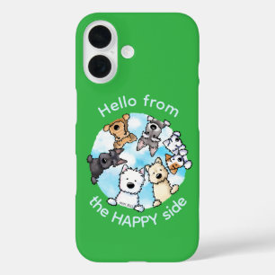 Hello From The Happy Side  iPhone 16 Case