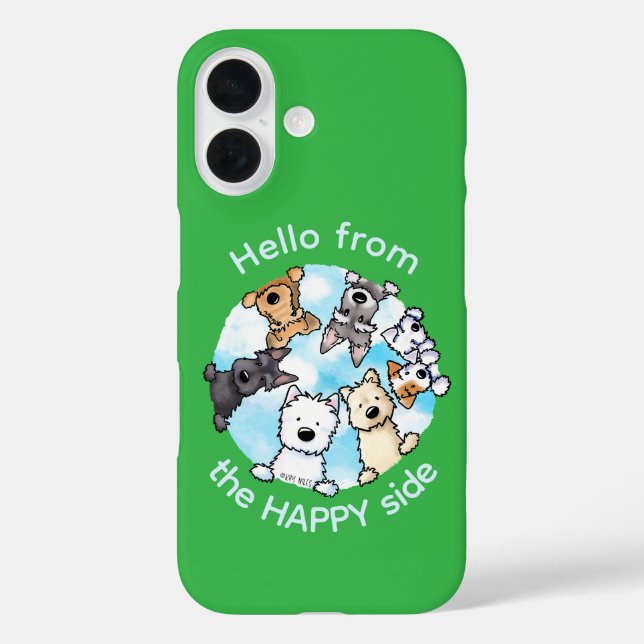 Hello From The Happy Side  Case-Mate iPhone Case (Back)