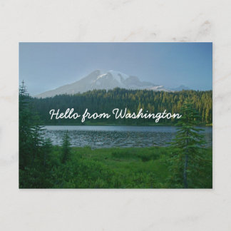 Hello from Washington Postcard