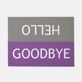 Hello \ Goodbye Doormat