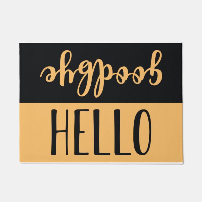 Hello Goodbye Doormat (Front)
