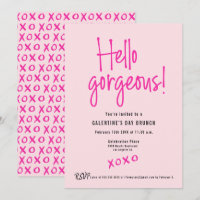 Hello Gorgeous XOXO Pink Galentine’s Day Brunch 