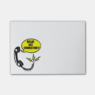 Hello! Got connection Post-it Notes