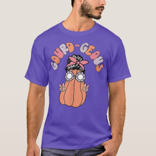 Hello Gourd Geous Little Pumpkin Spooky Halloween T-Shirt