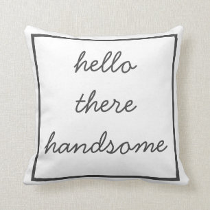 Hello Handsome Nursery Pillow