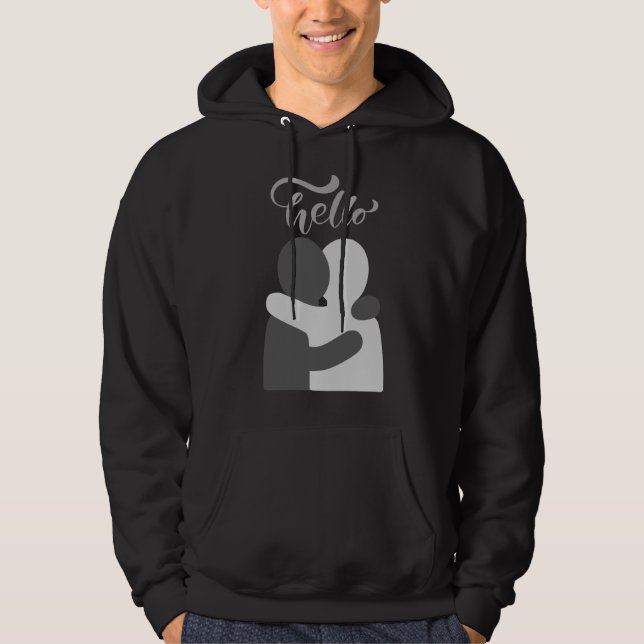 Hello   hoodie (Front)